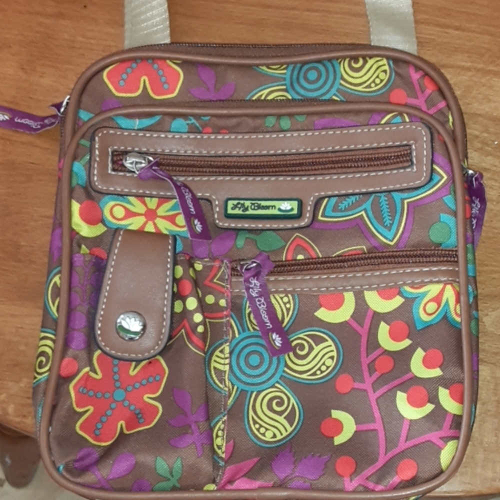 Lily Bloom Colorful Side Bag